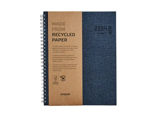 Agenda 2027 Brepols Ecotiming Kazar 7dagen/2pagina's spiraal assorti