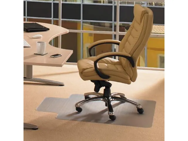 Floortex Vloermat Computex Tapijt Transparant pvc 120x90cm