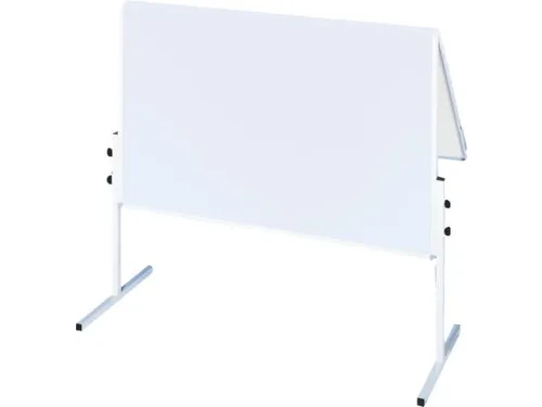 inklapbaar presentatiebord H 1900mm bord HxB 1500x1200mm bord doos wit