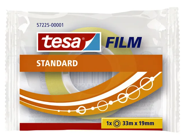 Plakband Tesa film standaard 19mmx33m