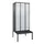 locker met bank,HxBxD 2120x900x815mm,3vak,vak B 300mm,cil.-slot