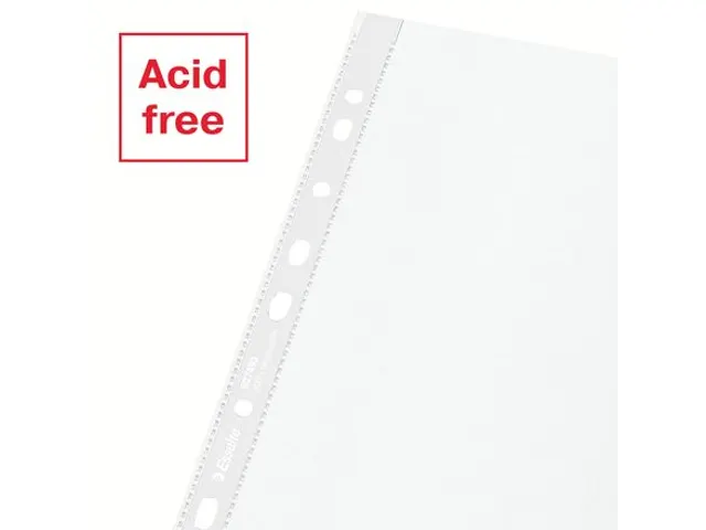 Showtas Esselte A4 11-gaats 100% gerecycled PP transparant