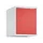 opzetkast,v. locker,1vak.,vak B 400mm,HxBxD 500x400x500mm,vleugeldeur