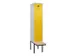 locker met bank,voor scheiding van kleding,HxBxD 2120x400x815mm,1vak