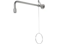 plensdouche,m. debietmeter,50l/min,aansluiting 3/4 inch binnen,RVS