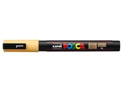 Verfstift Posca PC3M Fijne punt 0,9-1,3mm Abrikoos