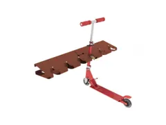 Steprek voor 6 steppen L 990mm eenzijdig roesteffect