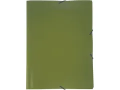 elastomap Nature ft A5, uit PP, kaki groen