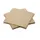 Servet 20x20cm BIO Dunisoft 1/4 vouw bruin 2880 stuks
