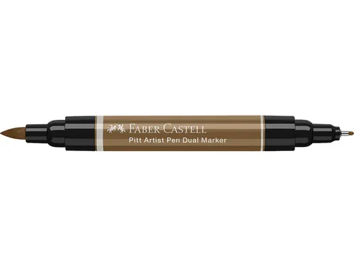 Tekenstift Faber-Castell Pitt Artist Pen duo marker 180 amber