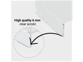 Desq Beeldschermhouder Uit Acryl Transparant - 11