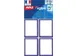 Schooletiketten 38x50mm Blauwe Rand