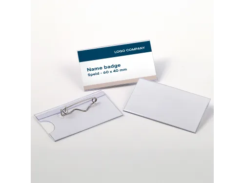 Europel Badge Speld 60 x 40 mm/24 stuks