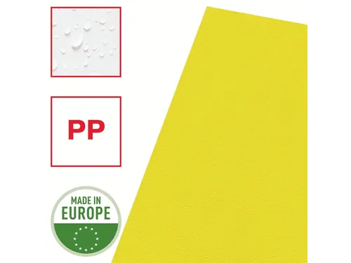 L-map Esselte Standaard A4 Pp Geel 0.11mm
