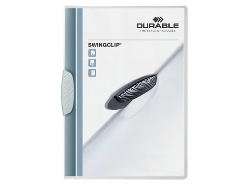 Klemmap Durable 2260 swingclip wit A4 3mm