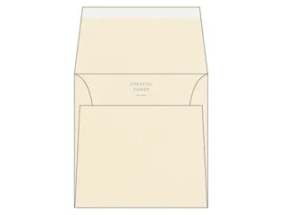 Envelop 170x170mm Ivory 120 Gram 250 Stuks - 2