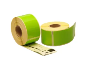 Dymo Compatible Label 99012 36x89mm Groen - 1