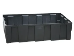 PE-opvangbak,v. 1x200l vat,opvangvol. 250l,HxBxD 330x1205x805mm