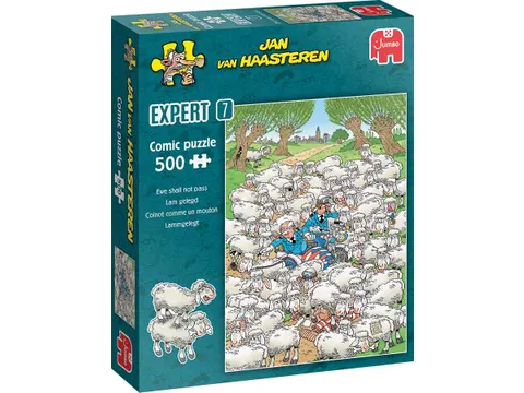 Jan van Haasteren Puzzel Expert 7 Lam Gelegd 500 stukjes