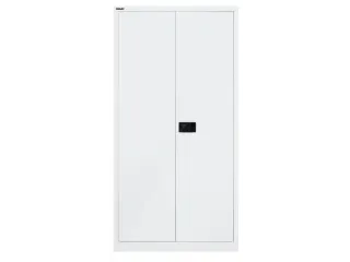 kantoorkast openslaande deuren HxBxD 1806x914x400mm Stalen Verkeerswit - 1