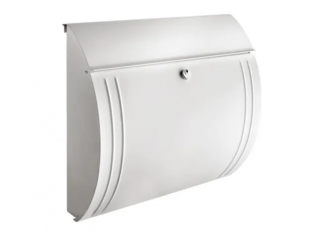 Brievenbus Modena Wit Staal