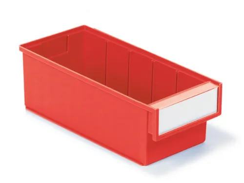 stellingbak,HxBxD 100x132x300mm,PP,rood