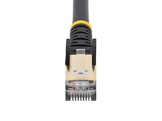 7m CAT6A Ethernet kabel zwart snagless 100W PoE LAN - 4