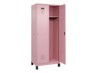locker,HxBxD 1950x800x500mm,2vak,vak B 400mm,cil.-slot,voeten - 2