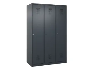 locker voor scheiding van kleding,HxBxD 1850x1200x500mm,3vak - 2