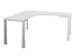 bureau à retour à hauteur réglable,HxlxP 720-840x1600x1600mm,Bl-bla