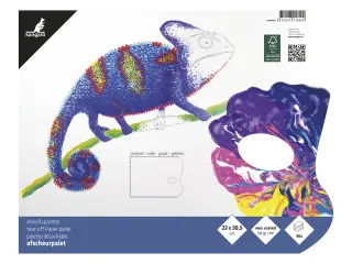 Afscheurpalet Kangaro 23x30cm 36 vel 50grams papier 3-zijdig gelijmd m - 2