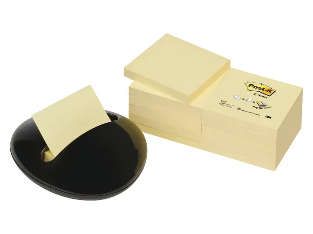 Distributeur mémos 3M forme galet 12 blocs Z-Notes 76x76mm