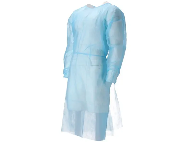 Isolatieschort CMT PP non woven 120x140cm blauw