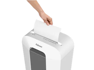 Papiervernietiger Fellowes LX50 4x37mm wit - 4