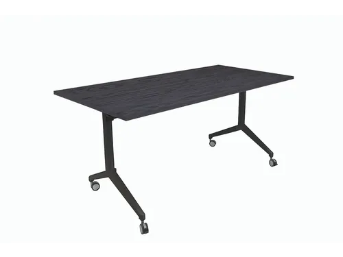 Schaffenburg Klaptafel 180x80cm houtprint schaduw 25mm zwart