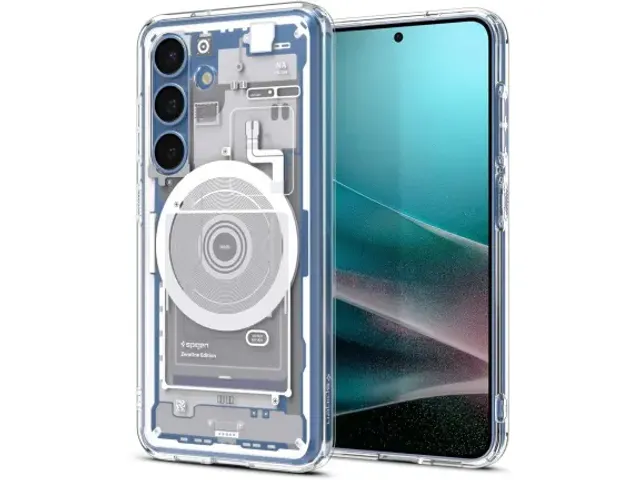 Ultra Hybrid MagFit Samsung Galaxy S25 Plus Hoesje Zero One Wit