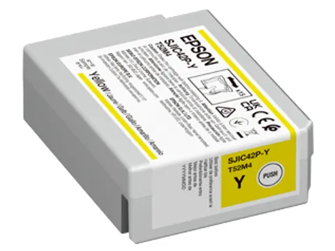 Epson SJIC42P-Y, Geel, 1 stuk(s), Enkele verpakking