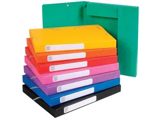 Elastobox A4 25mm Karton Assorti - 2