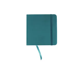 Schetsboek Kangaro 12x12cm dark turquoise PU HC 80 vel 140gr roomwit m - 4