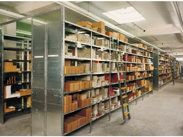 magazijnstelling,aanbouwveld,HxBxD 2500x1000x500mm,vaklast 200kg