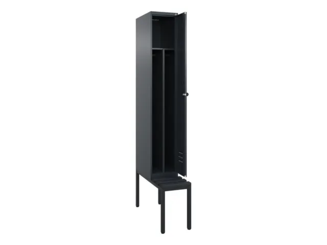locker voor scheiding van kleding,HxBxD 2120x300x815mm,1vak