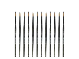 Penseel Kangaro Serie 340 rond Nr. 8 synthetisch doos 12 stuks - 1