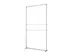 FlexFrame Modulair systeem beurswand 120x230cm Zilver frame