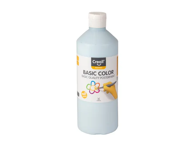 Plakkaatverf Creall basic pastel blauw 500ml