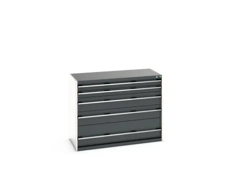 ladekast,HxBxD 1000x1300x650mm,5lade(n),lade voor zware lasten