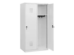 schoollocker,HxBxD 1530x800x500mm,2vak,vak B 400mm,draaigrendel