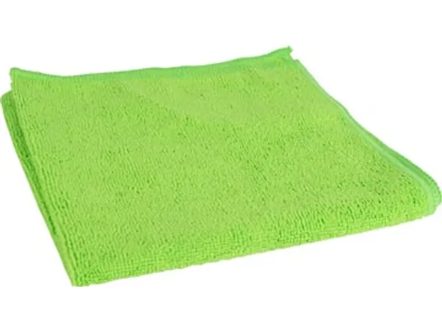 Microvezeldoek 40x40cm groen, pak van 10 stuks