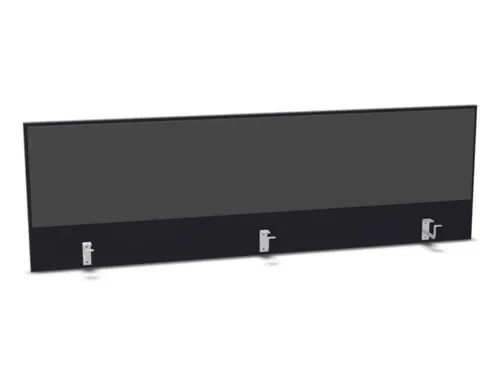 opzetpaneel bureau aanbouw achter CC-zwart BN8010-antraciet 1800mm