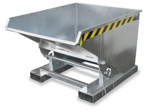 Kiepbak 1103x1570x1720mm 1.7m³ Afrolmechaniek Vuurverzinkt