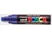 Verfstift Posca PC17K Extra Brede punt 15mm rechthoek donkerblauw